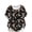 Black, variant on Linen Plus Size Tops for Women Floral Printed Short Sleeve Crewneck Loose Fit Casual Beach Summer Tshirts (XL, Blue)