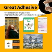 Koala Magnetic Sheets with Adhesive Backing 4x6 inch 20mil 25 Sheets for DIY Photo Frame Ablums, Crafts