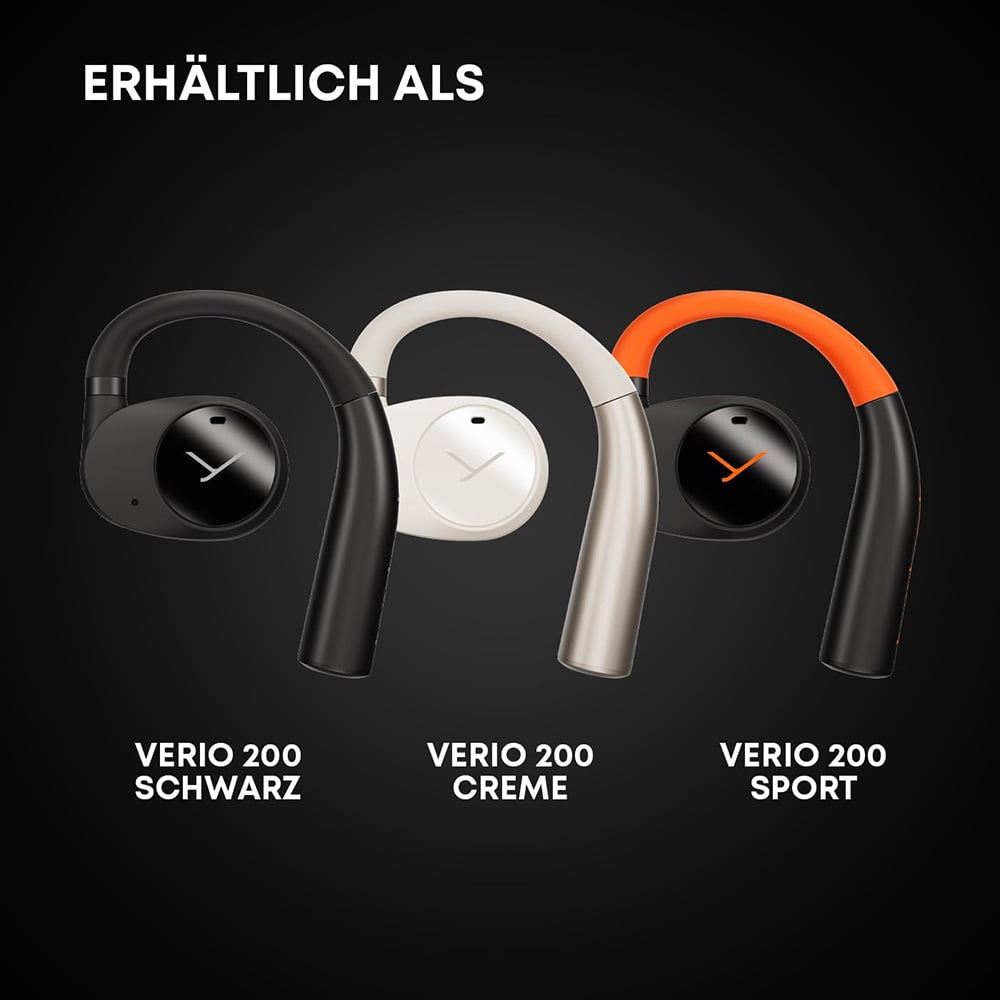 Restored BeyerDynamic 1000923 Verio 200 Open Ear True Wireless Earphones with Charging Case Orange/Black with 1 Year CPS Premium Warranty Pack (Refurbished)
