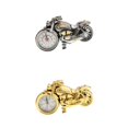 thumbnail image 1 of Reloj de escritorio de noche para motocicleta Hugo Escultura de reloj de motocicleta 2 uds, 1 of 10
