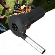 Souffleur d'air portatif de ventilateur de BBQ alimenté par batterie pour le barbecue extérieur de gril de charbon de bois de pique-nique de camping, ventilateur de BBQ
