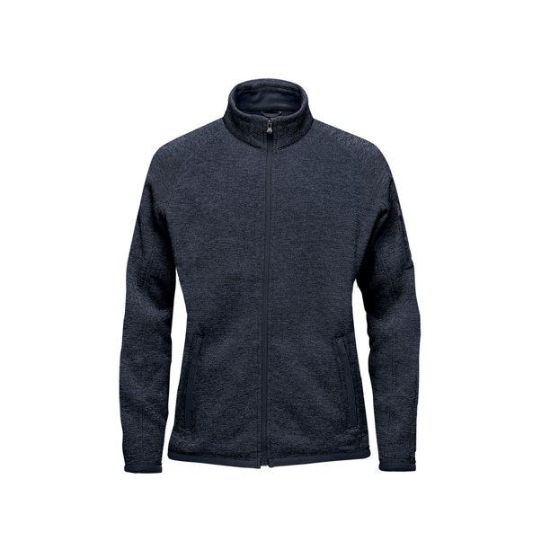 Stormtech - Forro Polar Avalanche de Tierra Pura para Mujer (Marino Jaspeado) Stormtech UTBC5203_navyheather