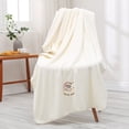 thumbnail image 5 of 1pc Super Absorbent Rabbit Cartoon Bath Towel Set - Fast Drying and Soft on Skin, 5 of 5