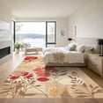 thumbnail image 3 of ODIKA 5'x7' Machine Washable Non-Slip Area Rug, Watercolor Beige High Traffic Rug, Beige, 1097567, 3 of 7
