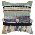 thumbnail image 6 of Ox Bay Eli 18" x 18" Coastal Striped Cotton Adult Decorative Throw Pillow, 6 of 9