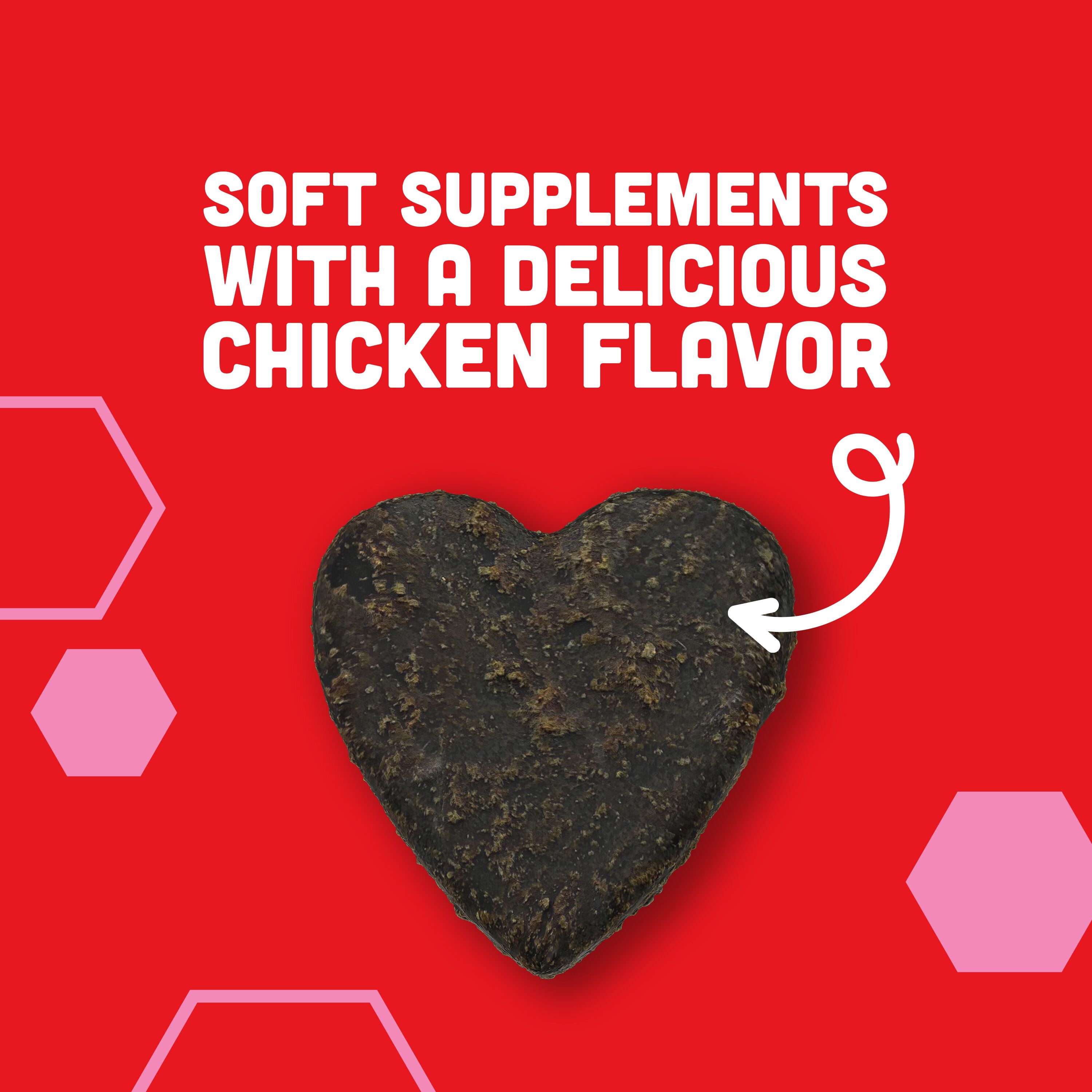 Milk-Bone Daily Digestion Dog Supplements, Deliciously Soft Dog Chews, 60 ct.