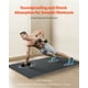 thumbnail image 5 of VEVOR - 12 alfombrillas de gimnasio de 0,56" de grosor, 24" x 24" de espuma EVA y parte superior de goma entrelazadas para entrenamiento con una cobertura de 48 pies cuadrados, 5 of 9