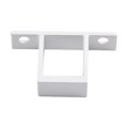 thumbnail image 2 of Door Latch Aluminum Alloy Security Automatic Sash Door Spring Bounce Lock White, 2 of 10