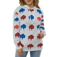 thumbnail image 4 of Buffalo Football Men's Women New Sweatshirt Hoodie Men's Plus Size Sweatshirt Hooded Sweatshirt 3d Printed Street Men's Cloth, 4 of 6