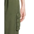 thumbnail image 4 of Time and Tru Women's Parachute Cargo Jogger Pants, 26", 27", 28" Inseam, Sizes XS-XXXL, 4 of 5