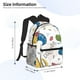 thumbnail image 2 of Disketp Dinosaur Mochila Ligera Clásica con Múltiples Bolsillos, Mochila Casual para Hombre y Mujer, Ideal para Escuela, Trabajo y Viajes, 2 of 6