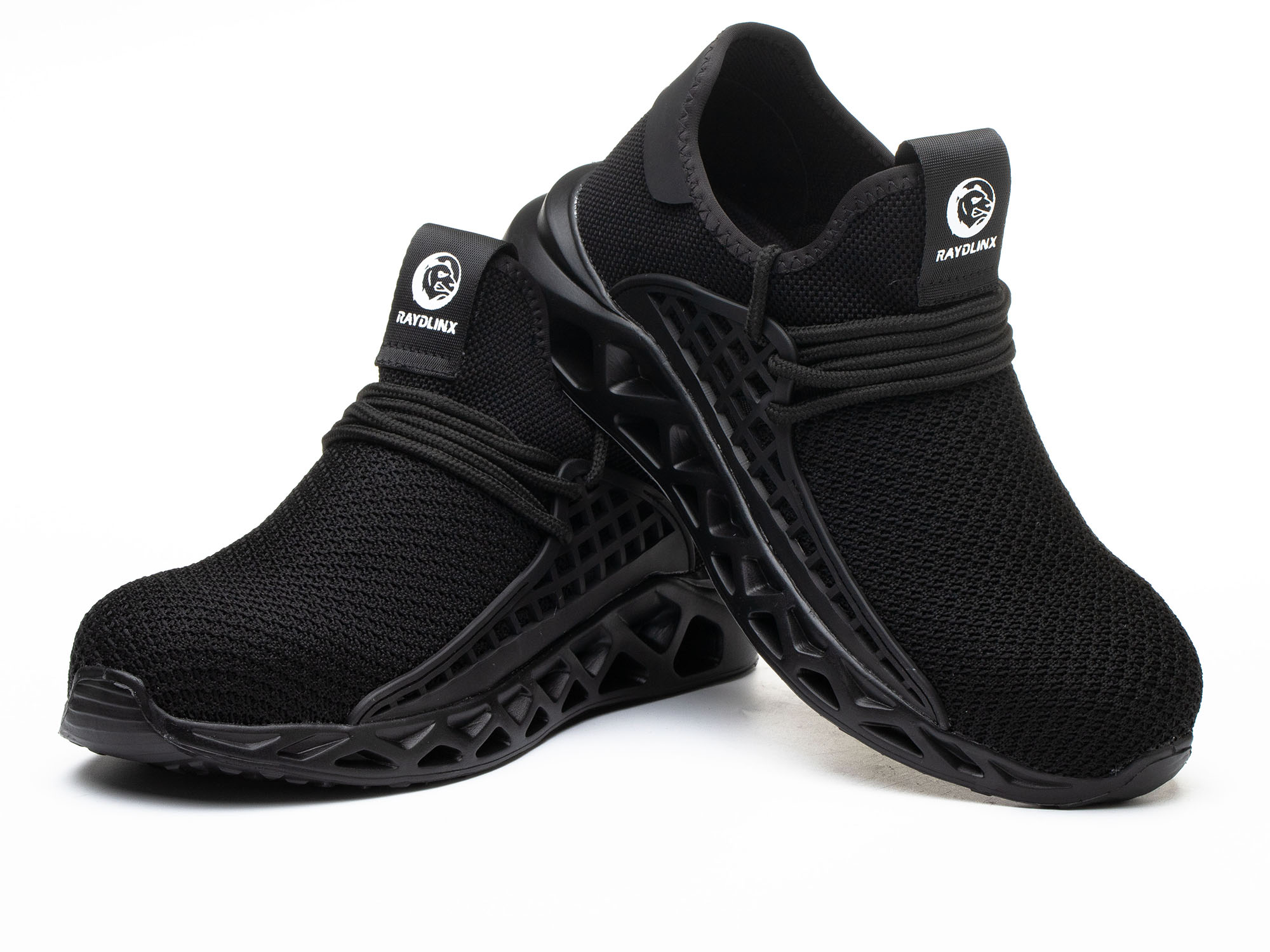 SROTER Safety Shoes Breathable Steel Toe Cap Lightweight for Men and Women Work Trainers Non Slip Industrial Sneakers