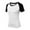 White, variant on Fysho Womens Quick Dry Short Sleeve Yoga Fitness Running Sports Training Elastic Round Neck T-Shirt