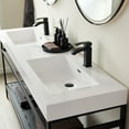 thumbnail image 2 of Miseno Mv702872 Ablitas 72" Free Standing Double Basin Vanity Set - Brushed Gold / White, 2 of 7