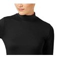 thumbnail image 2 of 32 Degrees Women's Cozy Heat Mock-Neck Top Black Size XX-Large, 2 of 3
