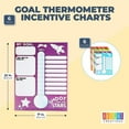 thumbnail image 2 of Goal Thermometer Trackers for Classrooms, 6 Pack (17 x 22 In), 2 of 8