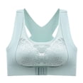 thumbnail image 4 of Sngxgn Women's S uper Soft Bra Underwire Lightly Lined T-Shirt Bra(Green,L), 4 of 4