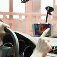 thumbnail image 4 of 2021 Black Car Air Vent Mobile Cradle Phone Mount Holder 360 Rotating Rearview Mirror Bracket Holder Mount For Smart Phones GPS, 4 of 6