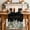 DarkGreen Black, variant on Christmas Table Runner 60 Inches Long Farmhouse Dress Scarves, Winter Xmas Trees Snowflakes Country Cabin Black Dining Tablerunner for Coffee Table/Kitchen Island/Party Décor, 13" x 60"