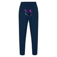 thumbnail image 3 of Zszcpp High Waisted Pants Mens Cartoon Print Leisure Brief Cropped Long Loose Basic Style Trousers Casual Trouser, 3 of 5