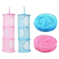 thumbnail image 3 of Home Textile Storage Series Cylindrical Mesh Hanging Cage for Organizing Versatile Layered Hanging Bags for Kitchen Bath and Closet, 3 of 5