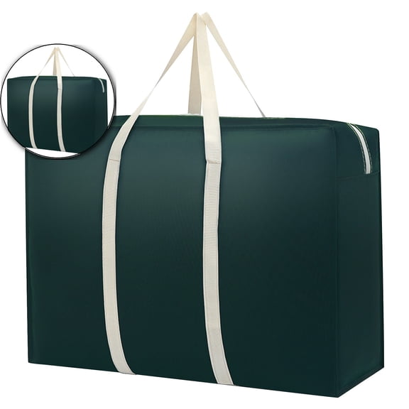 Large Capacity Moving Packing Bag, Foldable Luggage Storage Bag, Strong Clothes Organizer for Apartment Camping Use