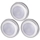 thumbnail image 3 of Luz de sensor, 3 piezas INALMBRICO PIR SENSOR DE MOVINO AUTTITO LUZ NOCTURNA PEQUERA 6 LED CUERPO REDONDO LÁMPARA ALIMENTADA POR BATERÍA, 3 of 7