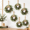 Linen-6, variant on Linen-6 Mini Wreaths for Kitchen, Front Door, and Holiday Decor