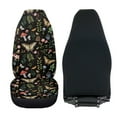 thumbnail image 4 of Uorisanigo Car Seat Covers Front Seats, High-Back 2 Front Set, Butterfly Mushroom Print Automotive Seat Covers, Full Coverage Auto Seats Cushion Protection, Universal Fit for Most Cars, 4 of 7
