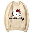 thumbnail image 2 of Hello Kitty Pull Femme Dessin Animé Printemps Automne Homme Col Rond Chandail à Capuchon Vêtements 2024 Nouveau Mode Couple Chandail en Molleton Hauts, 2 of 6