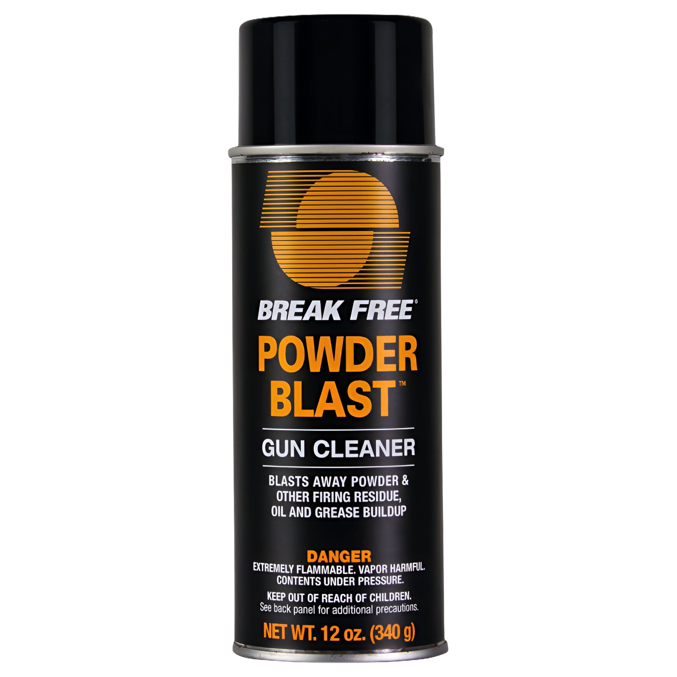 BREAKFREE Powder Blast Gun Cleaner, 12 oz. Aerosol Spray Can with Directional Applicator