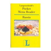Langenscheidt's Pocket Menu Reader: Langenscheidt's Pocket Menu Reader Russia (Paperback)