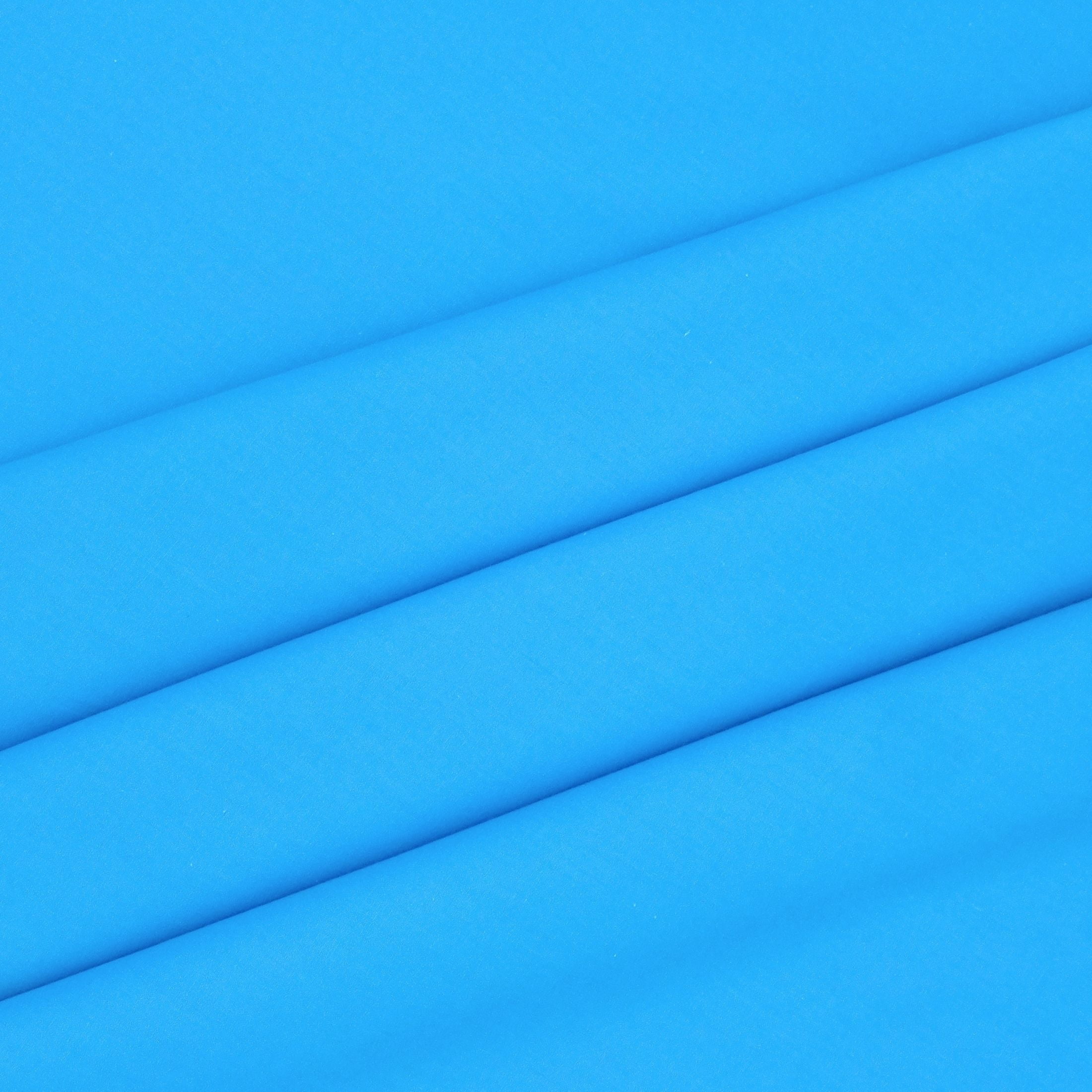 Shason Textile 2 Yard Cut Poly Cotton Fabric, Turquoise, 44" Wide for Craft & Quilting Projects