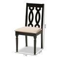 thumbnail image 6 of Baxton Studio Contemporary Kids Oak Wood Dining Chairs, Brown (Set of 4), 6 of 6