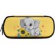 thumbnail image 2 of Estuche para lápices Kawaii con diseño de gato y fresa, resistente, portátil, para niñas, niños, adolescentes, escuela y oficina, 2 of 6