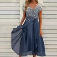 thumbnail image 2 of gvdentm Flowy Dresses For Women Women‘s Spaghetti Strap Top Bodycon Skirt Ruched 2 Piece Mini Dress, 2 of 3