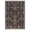 thumbnail image 3 of GLN Rugs Sumer - Indoor, Machine Washable Area Rug 9'x12' Moroccon Black Home Carpet, 3 of 8