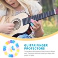 thumbnail image 4 of Finger Sleeve for Guitar Pink Musical Instrument Players 25Set, 4 of 8