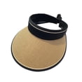 thumbnail image 1 of Sombrero con visera de paja para mujer, transpirable, , elástico, para exteriores, de , para , gorras con visera para viajar, Colco Sombrero de sol para mujer, 1 of 8