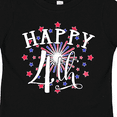thumbnail image 4 of Inktastic Happy 4th- Fourth of July Firework Boys or Girls Toddler T-Shirt, 4 of 5