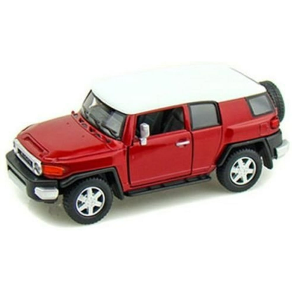 Red 136 Scale TOYOTA FJ CRUISER SUV Diecast Model Car By KINSMART 5