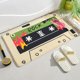 thumbnail image 1 of Cinta musical de Cassette clásica Retro, alfombrillas suaves, Alfombra de entrada para el hogar, dormitorio, inodoro, puerta de baño, almohadilla antideslizante absorbente Fivean unisex, 1 of 2