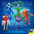 thumbnail image 2 of Bloques de construcción de figuras de Anime de amigos arcoíris para niños, regalo para niños, juguete de ensamblaje, modelo de Mini películas de ciudad, personajes, estatuilla de ladrillos, 2 of 4