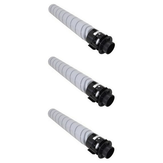 PrinterDash Compatible Replacement for GST IM-C3000/IM-C3500 Black Toner Cartridge (3/PK-31000 Page Yield) (TYPE IM-C3500) (842251_3PK)