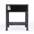 thumbnail image 2 of Butler Specialty Company Chatham Raffia Nightstand - Charcoal, 2 of 7
