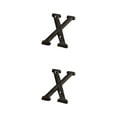 thumbnail image 1 of Guardoinrt Metal House Number Plaque Durable And Rustproof Easy To Install Not Easy To Fade Metal Letters House Numbers B17--X 2Set, 1 of 6