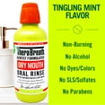 thumbnail image 3 of TheraBreath Dry Mouth Oral Rinse, Tingling Mint, 16 FL OZ - 6 Pack, 3 of 5