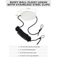 thumbnail image 5 of BLUEWING 42" Drift Sock Sea Anchors with Buoy Ball Float Leash 840D Nylon Parachute Drift Anchor Fishing Drogue for Marine Boat/Jet Ski/Sail Boat Green, 5 of 7