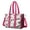 Dog Pattern With, variant on Teacher Tote Bag,Cute Cartoon Dachshund Teacher Utility Tote Bag,Large Work Tote Bags for Women with Multiple Pockets,Top Zipper Closure,13.8x10.6x6.7 Inch
