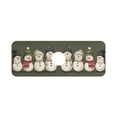 thumbnail image 7 of Yayeee Faucet Mat for Kitchen Sink 14.7" Diatomite Long Splash Guard Pad, Beige Snowmen, 7 of 7